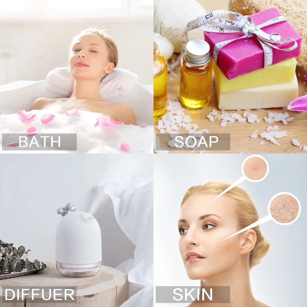 30ML Tangerine Oil Essential Oils for Diffuser, Hair Care, Face, Skin Care, Scalp and Body Massage, Soap and Candle Making 1.01 Fl Oz