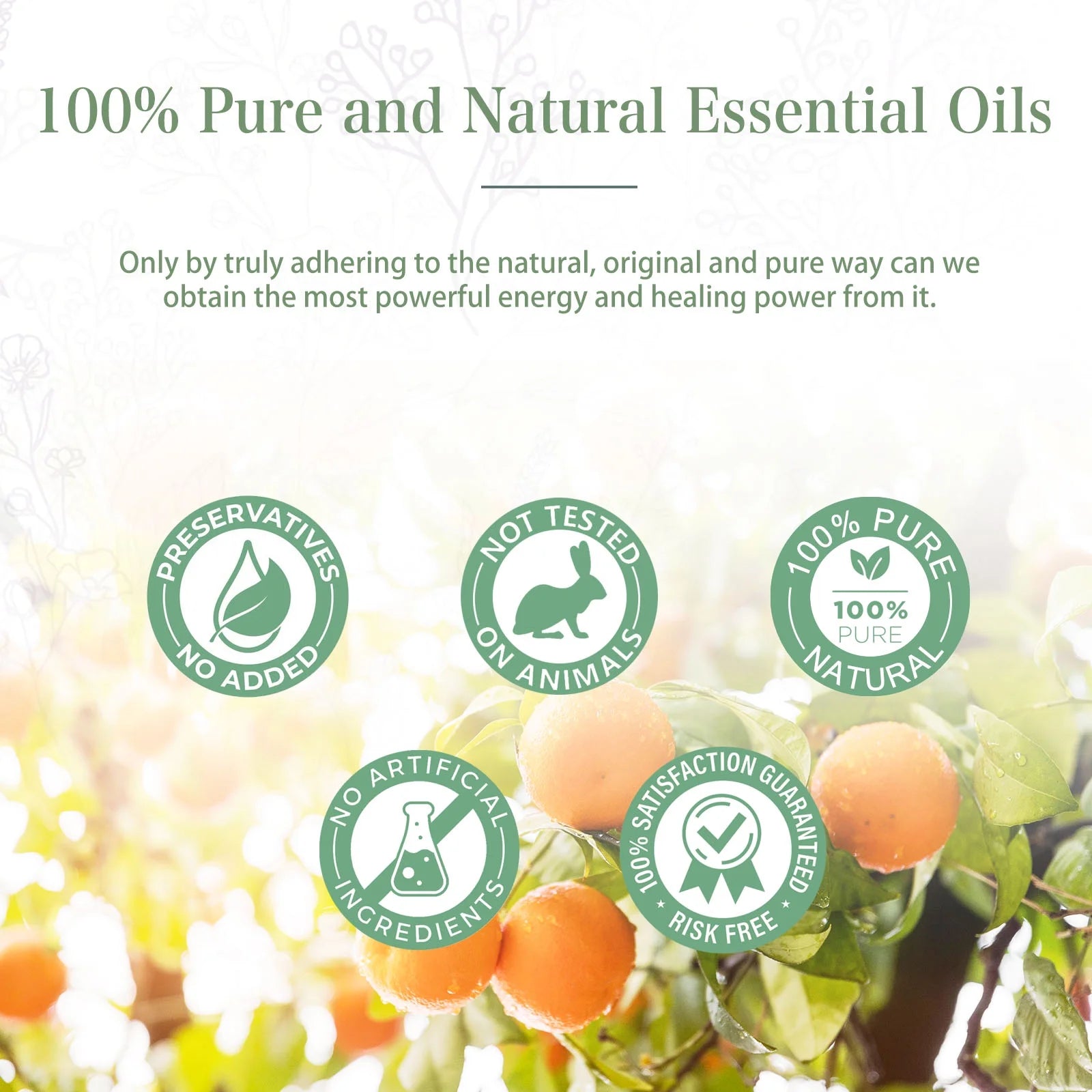 30ML Tangerine Oil Essential Oils for Diffuser, Hair Care, Face, Skin Care, Scalp and Body Massage, Soap and Candle Making 1.01 Fl Oz