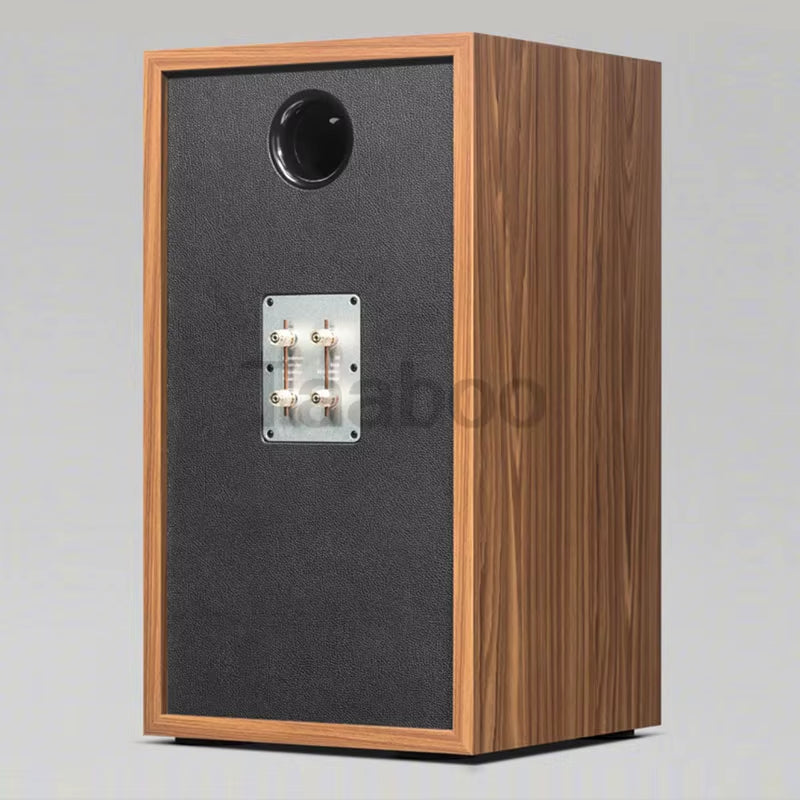 Handcrafted 8-Inch Three-Way Passive Bookshelf Speaker Box for DIY HiFi Audio Enthusiasts